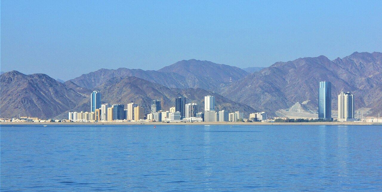 Fujairah's coast and mountains