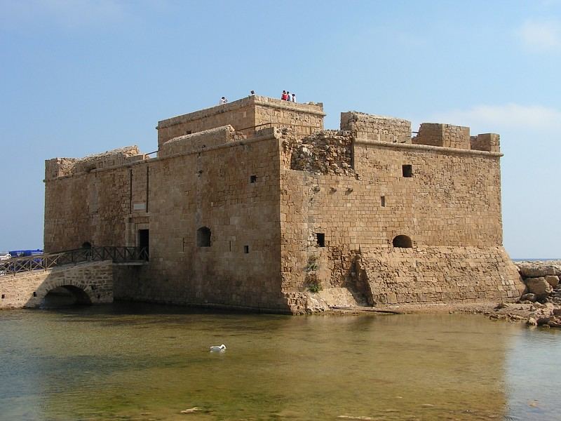 Paphos harbour and castle
