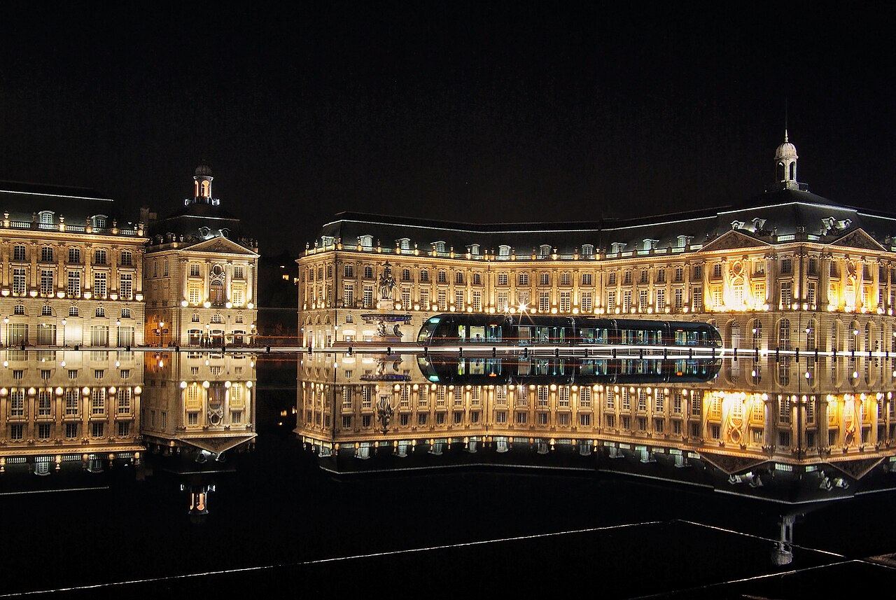 Place de la Bourse and the Water Mirror