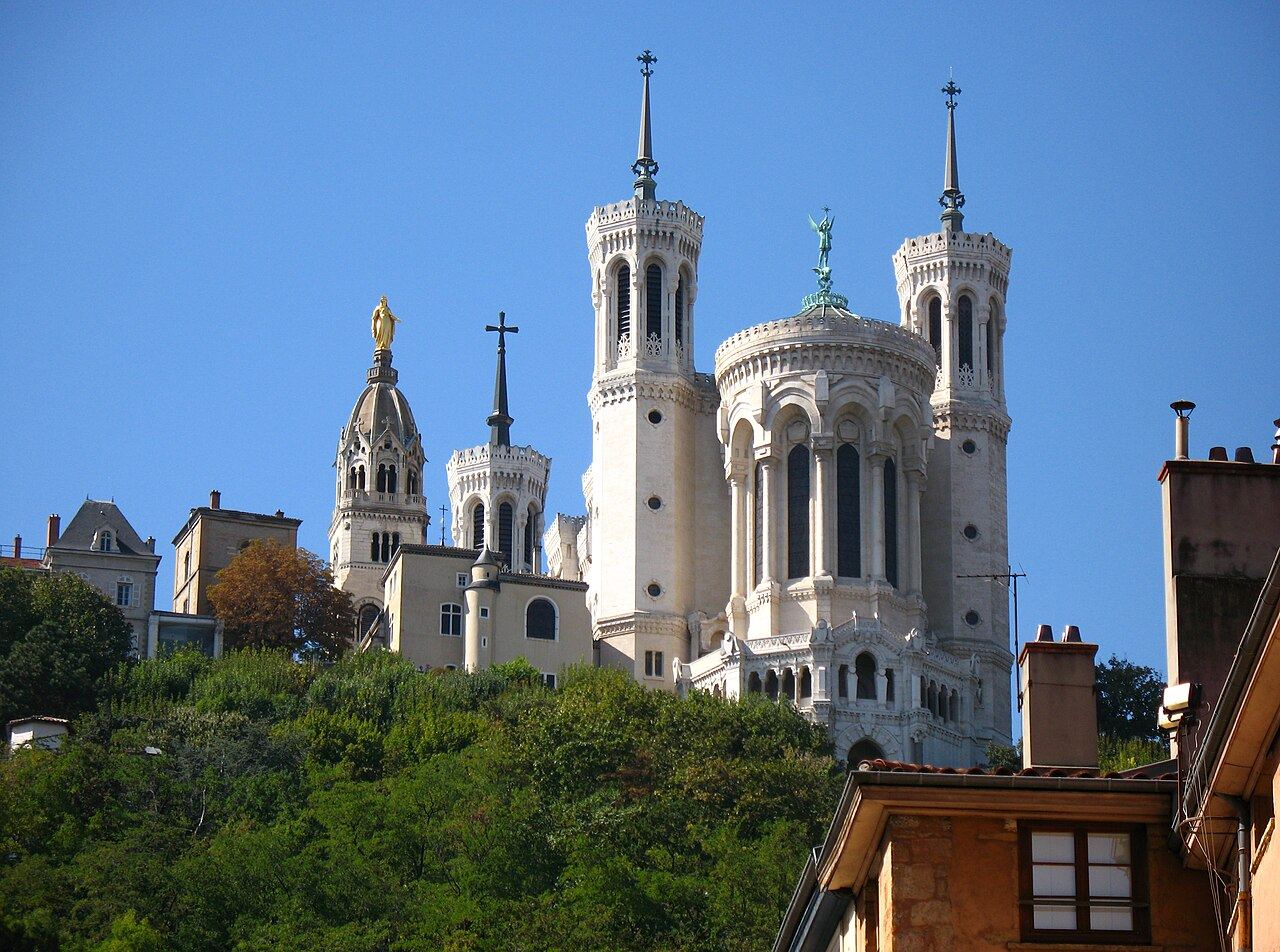 Fourvière Basilica above Lyon