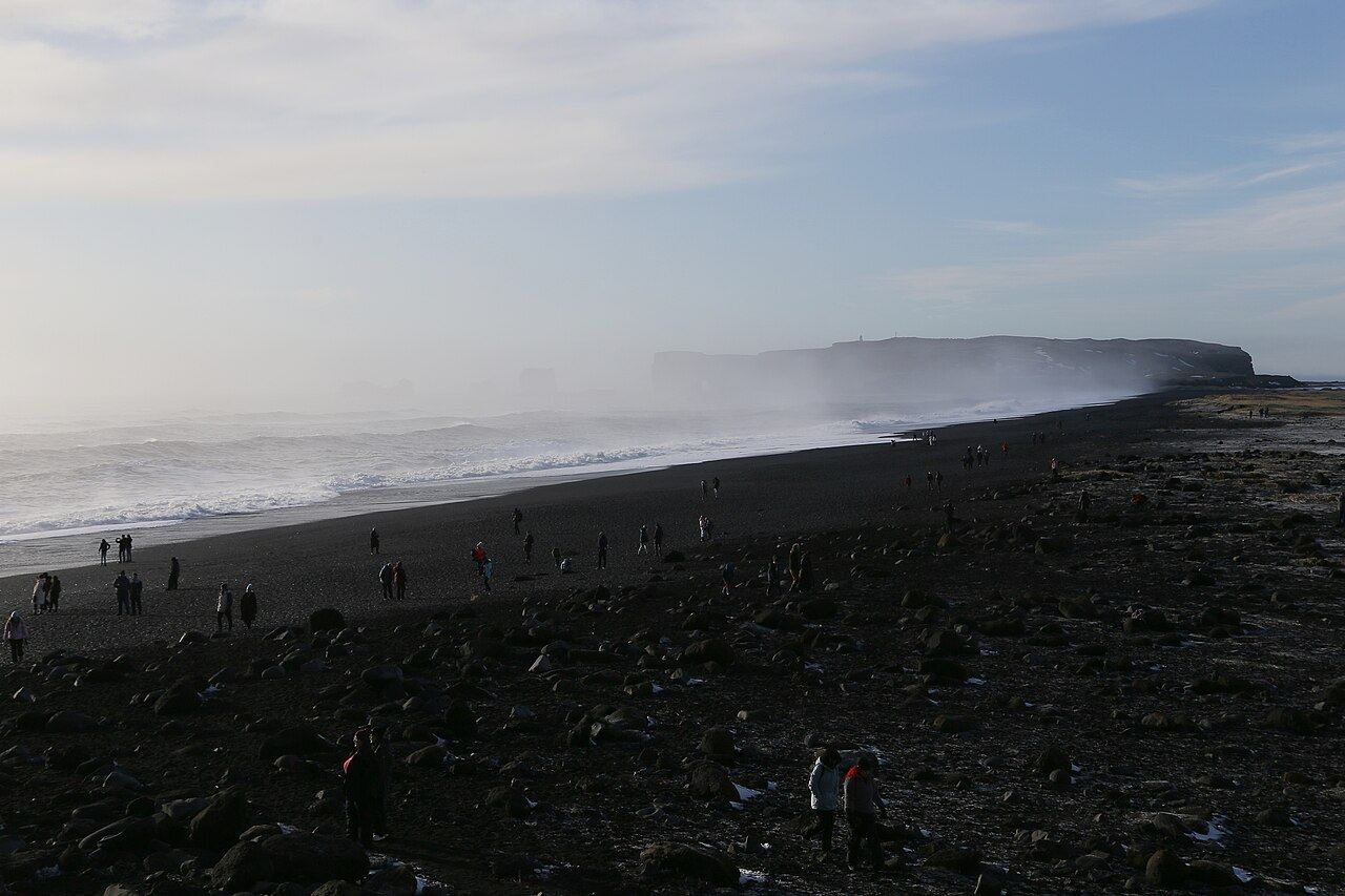Reynisfjara black-sand beach