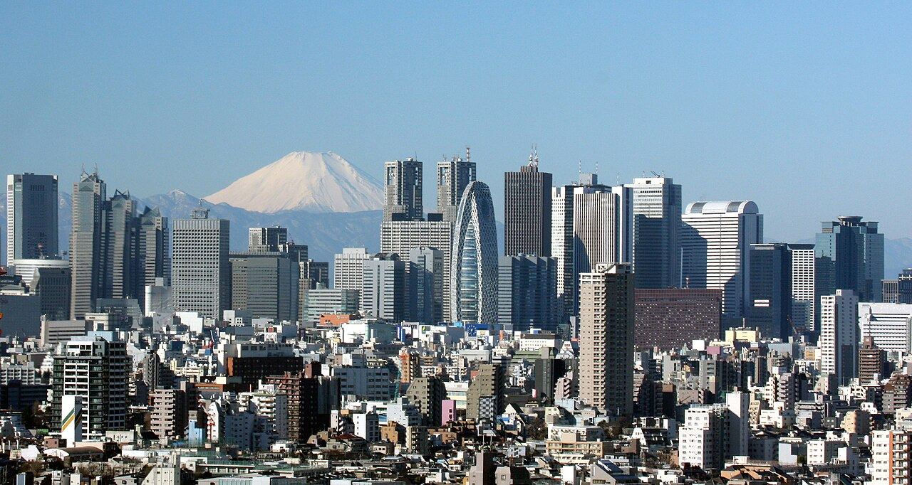 Shinjuku at night