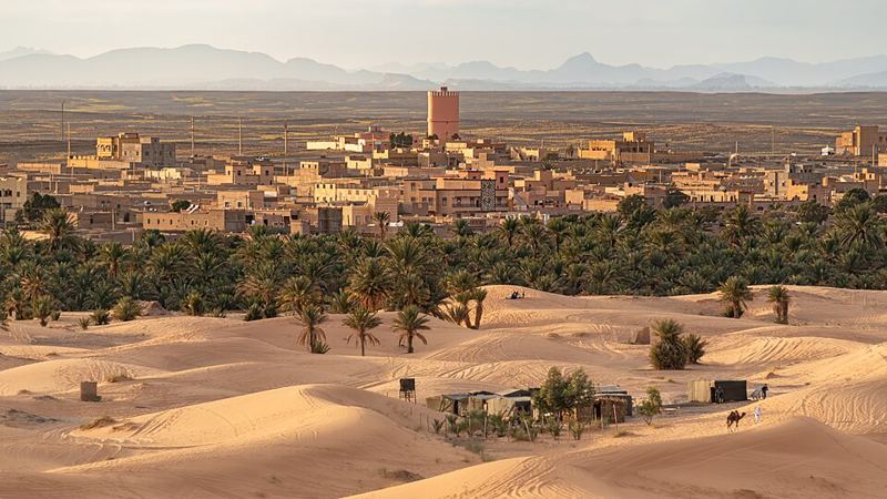 Merzouga village