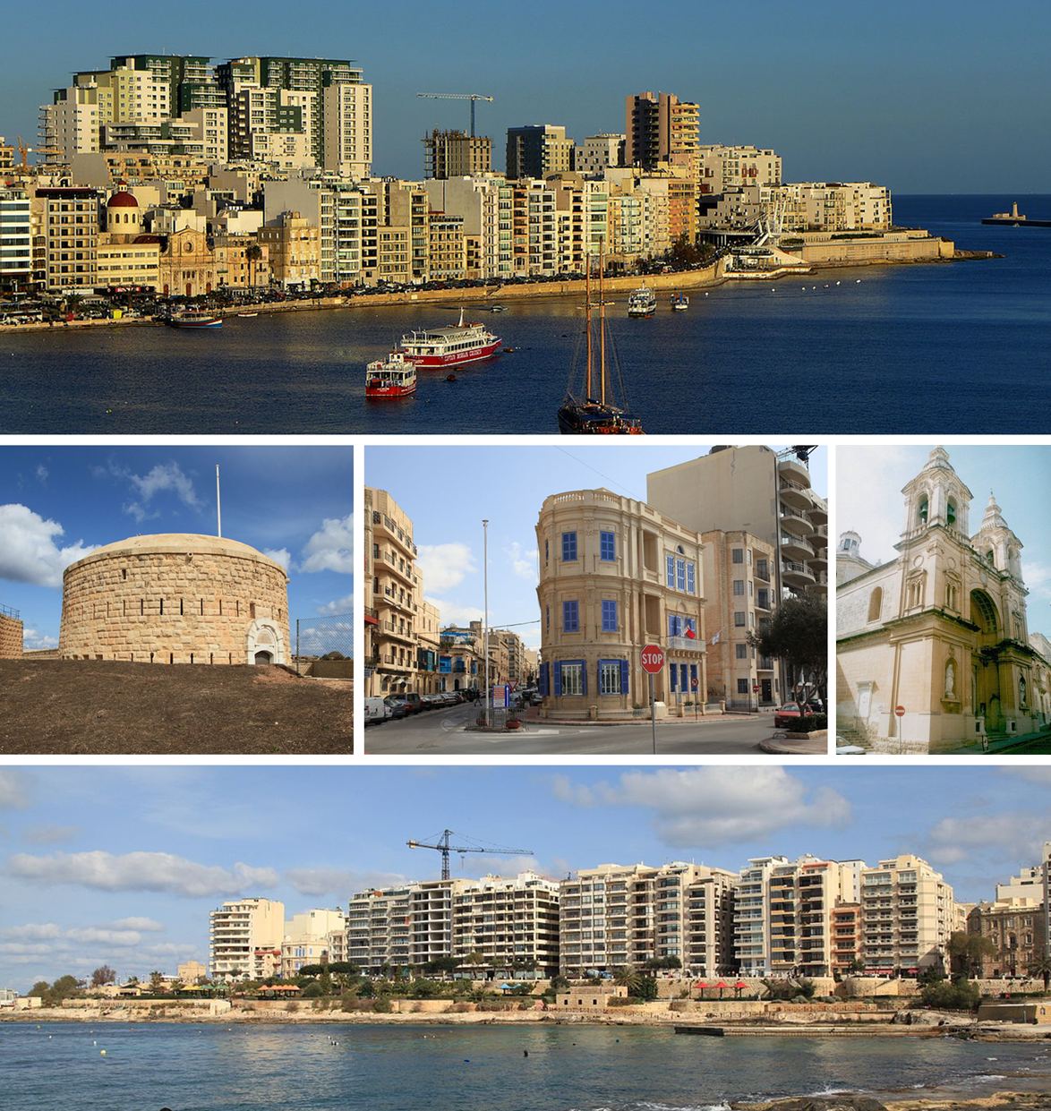 Sliema seafront