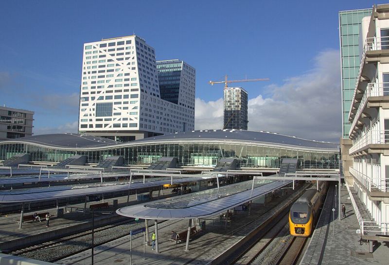 Near the station