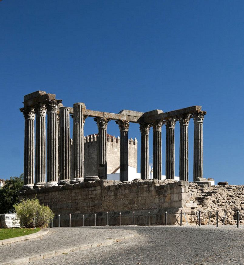 The Roman Temple of Évora