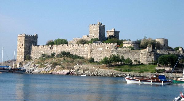 Bodrum Castle and the marina